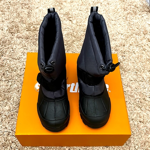 Northside Kid’s Snow Boots Size 12 **Grey/Black** - Picture 3 of 5